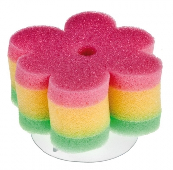 Губка с присоской Canpol "Цветок" арт. 43/106 — розовый