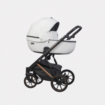 Коляска 2 в 1 RIKO BASIC MONTANA PREMIUM — Copper/11 White (белый)