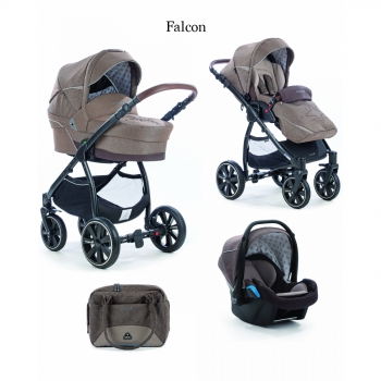 Коляска 3 в 1 Noordi Polaris Compfort — Falcon