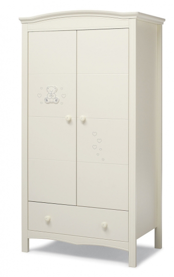 Шкаф двустворчатый Erbesi Incanto  — Ivory (слоновая кость)