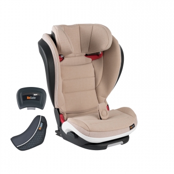 Автокресло BeSafe iZi Flex Fix i-Size — Ivory Melange