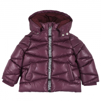 Куртка-пуховик Chicco, цвет тёмно-красный