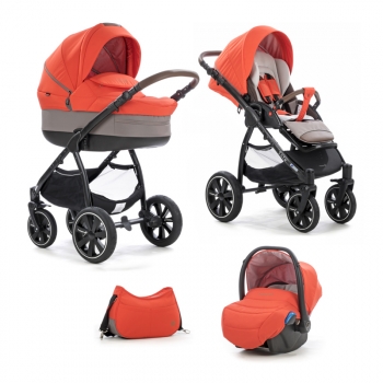 Коляска 3 в 1 Noordi Sole Sport NB — Orange Red 862