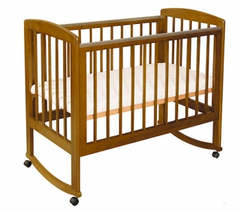 Детская кроватка Кубаньлесстрой Ромашка АБ 16.0 — Светлый орех