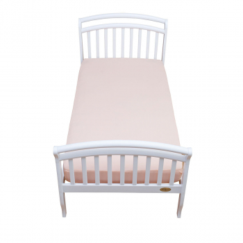 Простыня трикот. натяжная (150-160*70-80) Giovanni — ПЕРСИКОВАЯ