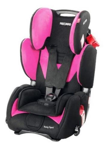 Автокресло Recaro Young Sport Hero — Pink