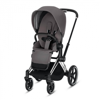 Прогулочная коляска Cybex Priam III (шасси Chrome Black) — Manhattan Grey