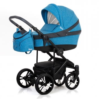 Коляска для новорожденных Esspero Denim (шасси Magic Pro Black) — Sky