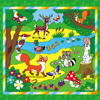 Игровой коврик Funkids "Delux Step Up Gym" — Forest / CC9990