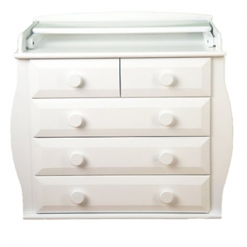 Пеленальный комод КубаньЛесстрой БИ36/АБ36 — белый