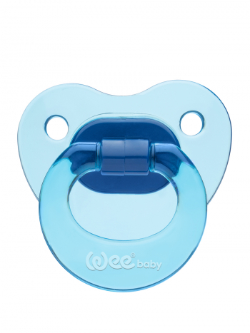 Ортодонтическая соска-пустышка WeeBaby CANDY, с 18 месяцев — синий