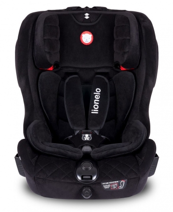 Автокресло Lionelo Jasper Suede Isofix — черный