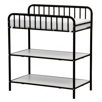 Столик для пеленания Polini Vintage 1180, металлический — Черный