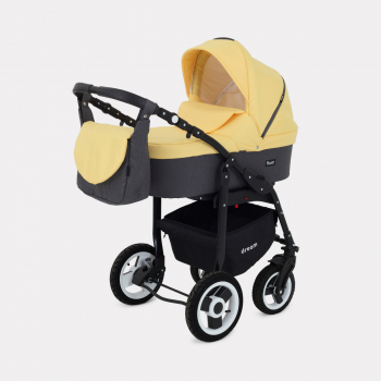 Коляска 2 в 1 RANT DREAM — 07 серый-желтый