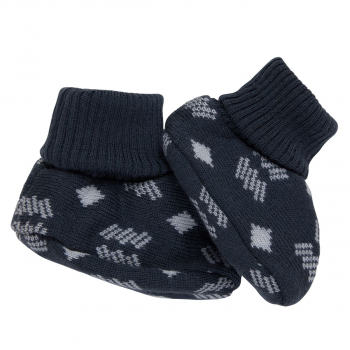 Пинетки Voksi Double Knit New, Nordic grey — 6-12 м