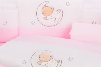 Комплект постельного белья Lepre Amore 6 предметов (125*65) — 32 розовый