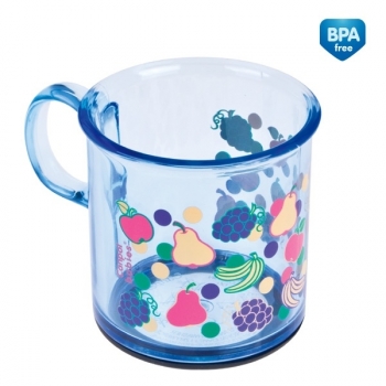 Чашка с антискользящим дном Canpol арт. 2/100, 12+ мес., 170 мл — синий