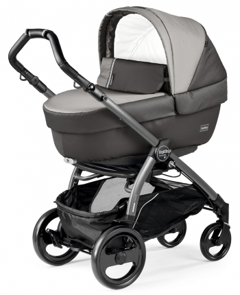Коляска для новорожденных Peg Perego Book 51 Elite (шасси White/Black) — Class Grey