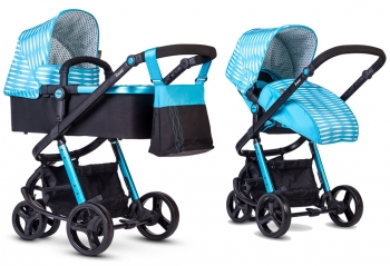 Коляска 2 в 1 Anex Tempo — Blue