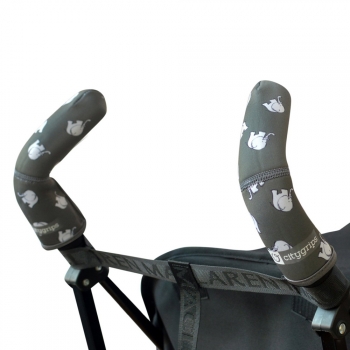 Чехлы Choopie CityGrips на ручки для коляски-трости — 373 grey elephant