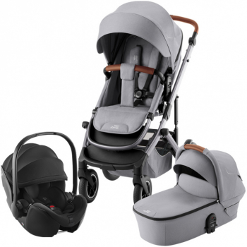 Коляска 3 в 1 Britax Römer Smile 5Z (автокресло BS 5Z2) — Frost Grey