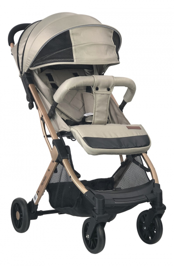 Прогулочная коляска Farfello Comfy Go — Beige/Бежевый