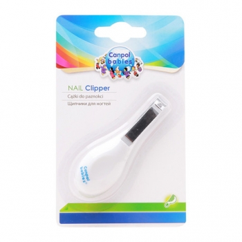 Щипчики для ногтей Canpol арт. 9/808, 0+ мес. — белый