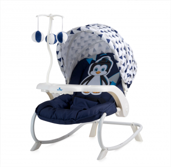 Шезлонг LORELLI Dream Time — Сине-белый / Blue&White Penguin 1944