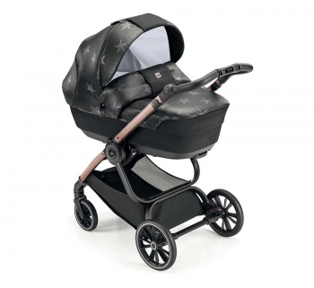 Коляска 3 в 1 Cam Techno Softy (шасси Rosegold V95S) — 512