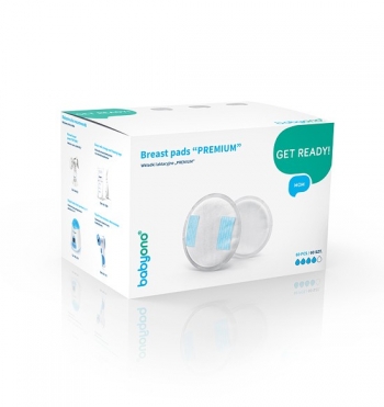 Вкладыши для бюстгалтера BabyOno Premium — 60 шт