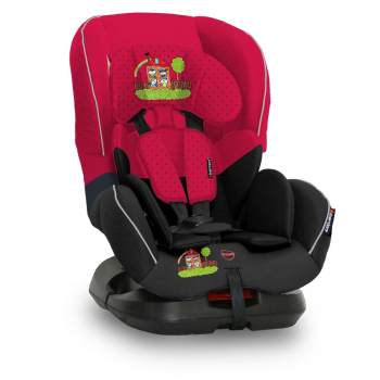 Автокресло BERTONI LB303 Concord 0-18 кг — Красно-чёрный / Red & Black Family 1856