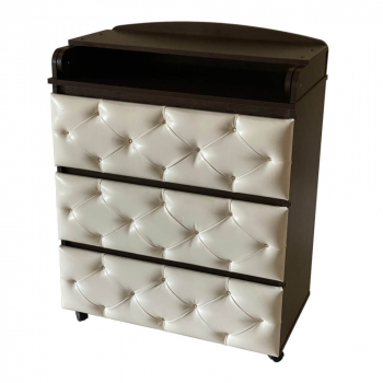 Пеленальный комод КЕДР Victoria Elegance — Венге/Белый