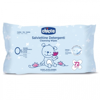 Очищающие салфетки для груди Chicco, 0 мес.+ — 72 шт.