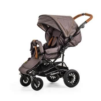 Прогулочная коляска Emmaljunga Scooter 4S AIR Outdoor — Timber