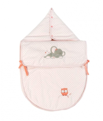 Конверт для автокресла Nattou — Adele Valentine Слоник и Мышка 424509