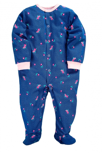 Комбинезон с воротничком-стойкой Веселый малыш 