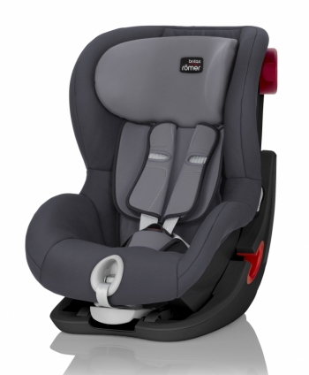 Автокресло Britax Römer King II Black Series — Storm Grey Trendline