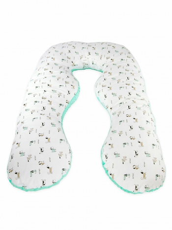 Подушка для беременных АНАТОМИЧЕСКАЯ AmaroBaby 340х72 — Собачки (Exclusive Collection)
