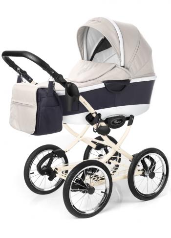 Коляска для новорожденных Esspero Classic Alu (шасси Beige) — Beige