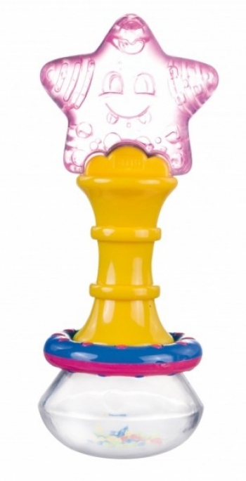 Прорезыватель водный охлаждающий Canpol "Волшебная палочка" арт. 2/228, 0+ мес. — желтый