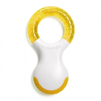 Прорезыватель Suavinex от 4мес "AS YOU" — Желтый
