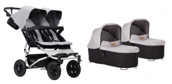 Коляска 2 в 1 Mountain Buggy Duet  — Silver
