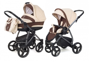 Коляска 2 в 1 Esspero Newborn Lux (шасси Graphite)