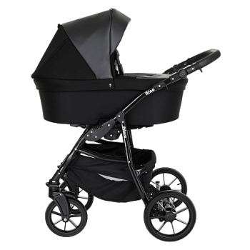 Коляска 2 в 1 PITUSO Nino — Black +Кожа Black