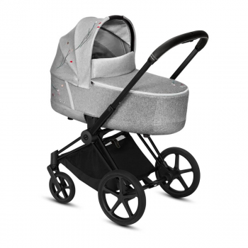 Коляска для новорожденных Cybex Priam III Koi — Matt Black