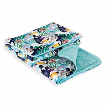 Комплект Ceba Baby одеяло 75х100 с подушкой 30х40 — Tucán W-827-099-544