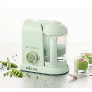 Блендер-пароварка Beaba Babycook Solo — Macaron Jade Green