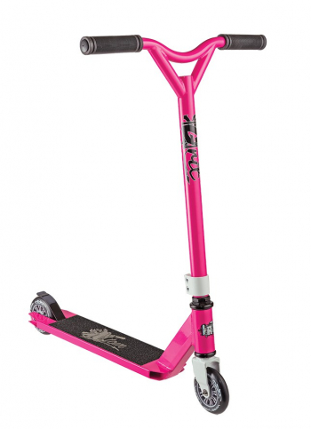 Трюковой самокат Grit Atom — розовый