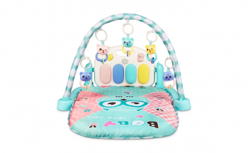 Развивающий коврик для детей Amarobaby Night Owl — Мятный