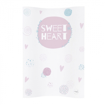 Пеленальный матрасик Ceba Baby W-104, 70 см мягкий без изголовья — Lolly Polly Love 2 W-104-120-620